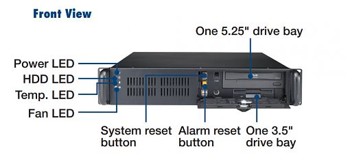 Промышленный компьютерный корпус ACP-2010MB-00CE