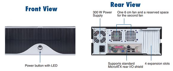 Корпус AIMB-C600-00B1E