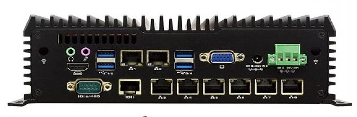 Компактный встраиваемый компьютер  C6-NNZ-6300U-P4