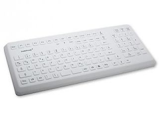 Клавиатура пылевлагозащитная TKG-105-MED-IP68-GREY-USB-US/CYR