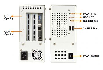 Корпус PAC-53GHWPX/180W