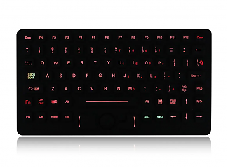 Промышленная клавиатура K-TEK-M276HP-FN-BL-ML-EMC-OEM-US/RU-USB