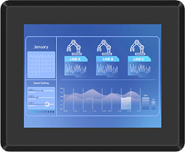 FRONT Panel I520 8"/J6412/8GB/256GB/NoOS