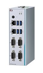 Встраиваемый компьютер на DIN-рейку ICO300-83B-N3350-4ICOM-HDMI-DIO-WT-DC