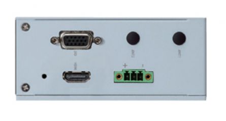 Встраиваемый компьютер на DIN-рейку ICO300-83B-N3350-4ICOM-HDMI-DIO-WT-DC