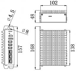 Встраиваемый компьютер на DIN-рейку NP-NNZ-J6412