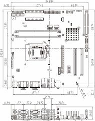 Промышленная плата IMB-H810-i2