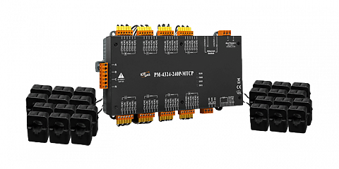Интеллектуальный многоканальный измеритель параметров сети PM-4324-240P-MTCP