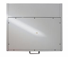 Промышленная клавиатура K-TEK-1U-KB-TP-PL-B-US/RU-USB-RAL7035 drawer