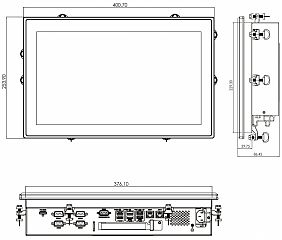 Панельный компьютер PPC2-CW15-ADL-i5/8G