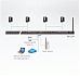 Устройство распределения электропитания PE7324G 32A 24-Outlet Outlet-Metered eco PDU
