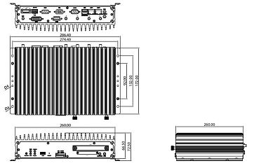 Компактный встраиваемый компьютер VTC 7110-BK