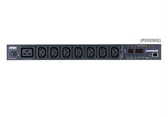 Устройство распределения электропитания PE6208G 16A 8-Outlet 1U Metered & Switched eco PDU
