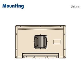 Панельный компьютер  POC-W213-B11D-ACE