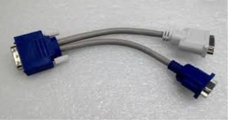 Кабель переходник DVI-I(M) TO DVI-D(F) + VGA(F) Cable L=200mm, N0307-140507-01
