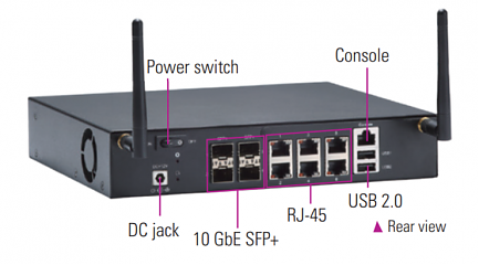 Компактный встраиваемый компьютер NA362-DAMI-C3758-US wLBP