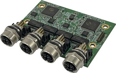 Модуль  CMI Module with M12 X-Coded Connector, 4x Intel 210 GbE LAN Ports