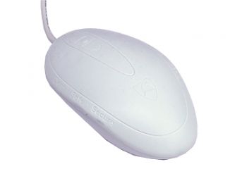 Мышь промышленная оптическая TKH-MOUSE-IP68-SCROLL-WHITE-USB (KH19227)