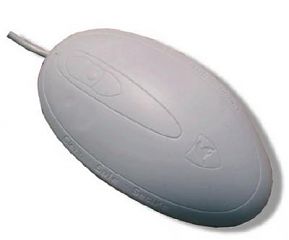 Мышь промышленная оптическая TKH-MOUSE-IP68-SCROLL-WHITE-USB (KH19227)