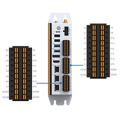 Встраиваемый компьютер на DIN-рейку NP-6118-16I16OC-J6412-4G-SSD512G
