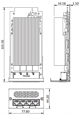 Сетевая плата PulM-10G4T-AQC107