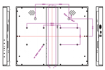 Промышленный монитор R19L300-STM1/GS