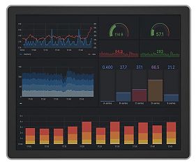 Российский промышленный монитор SDA-17-TC [I-HL-AG-OB-30PS-WT2-R50]