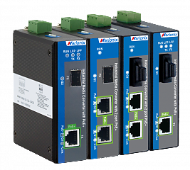 Медиаконвертер IPMC100-1GS-2GPOE-N