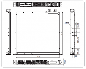 Стоечный компьютер PUZZLE-IN001-i3T/16G/R