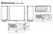 Корпус RACK-305GWATX/300W