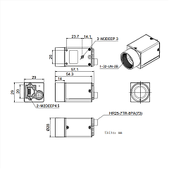 Камера машинного зрения  NS-160GMP