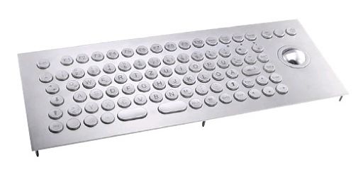 Клавиатура антивандальная TKV-086-TB38V-IP65-MODUL-USB-US/CYR (KV15201)
