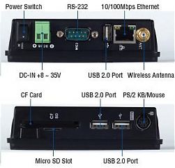 Панельный компьютер PDX-057T-RD8U+WiFi