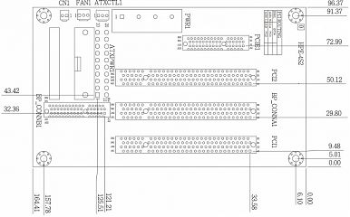 Промышленная кроссплата HPE-4S2