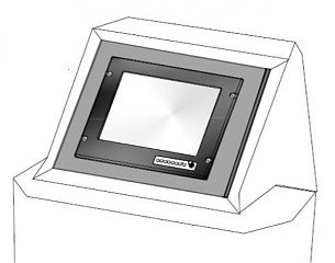 Морской панельный компьютер R19L300-MRA2ID3S/PAT/S256