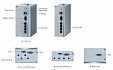 Встраиваемый компьютер на DIN-рейку ICO320-83C-N3350-4LAN-COM-CAN-WT-DC