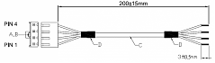 Кабели для блоков питания CB-NOLP4-RS