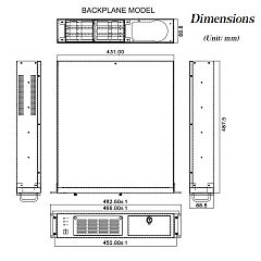 Корпус RACK-220GB-NNS-SH-SEA