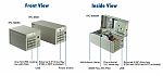 Промышленный компьютерный корпус  IPC-6806W-35F