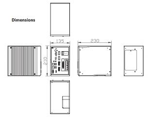 Компактный встраиваемый компьютер MVS900-511-FL