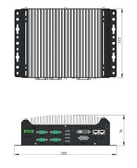 Компактный встраиваемый компьютер Nuvo-7505D