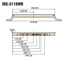 Промышленный монитор IDS-3118WN-30HDA1E