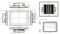 Панельный компьютер CV-117R/P2002E-i5-E4
