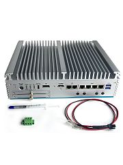 Компактный встраиваемый компьютер eBOX671-521-FL-DC-4PoE (уценка 3)