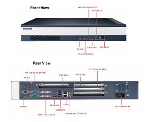 Стоечный компьютер 	MIC-7420-19A1