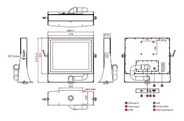 Промышленный монитор R15L100-SPC369-P1
