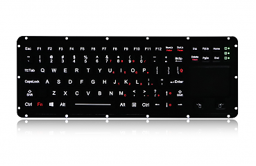 Промышленная клавиатура K-TEK-M315TP-FN-MS-BL-NV-151B-US/RU-USB