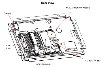 Панельный компьютер UTC-210GP-ATO1E