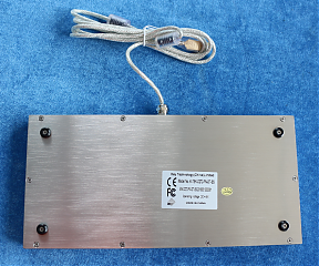 Промышленная клавиатура K-TEK-D272-FN-DT-SS-B-US/RU-USB