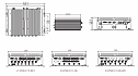 Многослотовый встраиваемый компьютер UST500-517-FL-8M12-4SATA-TDC